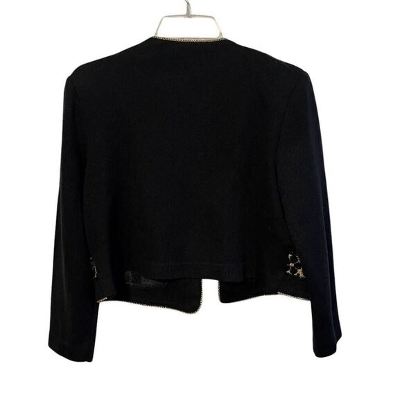 Women's Jeffrey & Dara By Linda Hutley Vintage‎ 80's Cropped Jacket Sz 8 - Picture 2 of 10